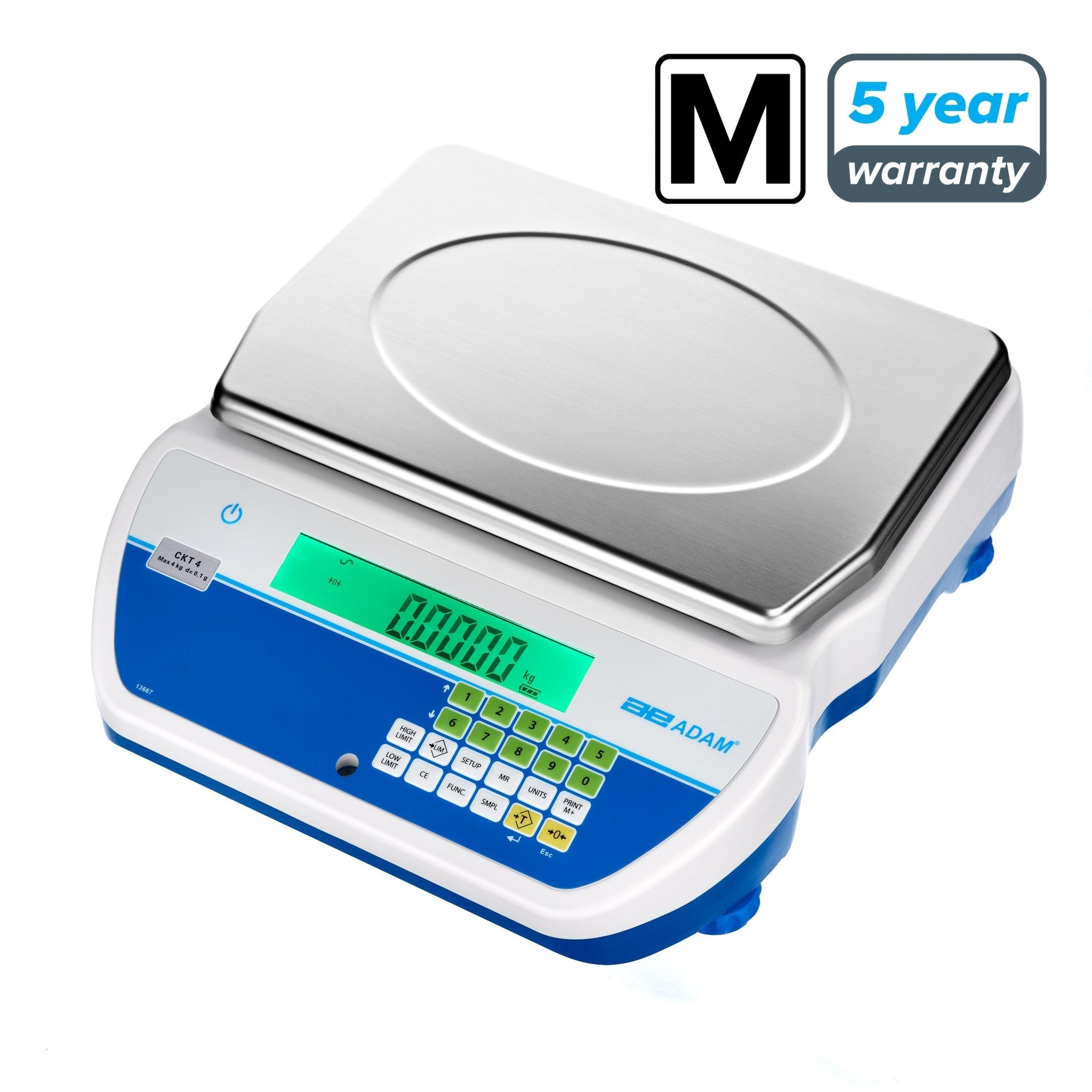 Adam Cruiser® CKT Trade Approved Bench Scale– Quality Scales